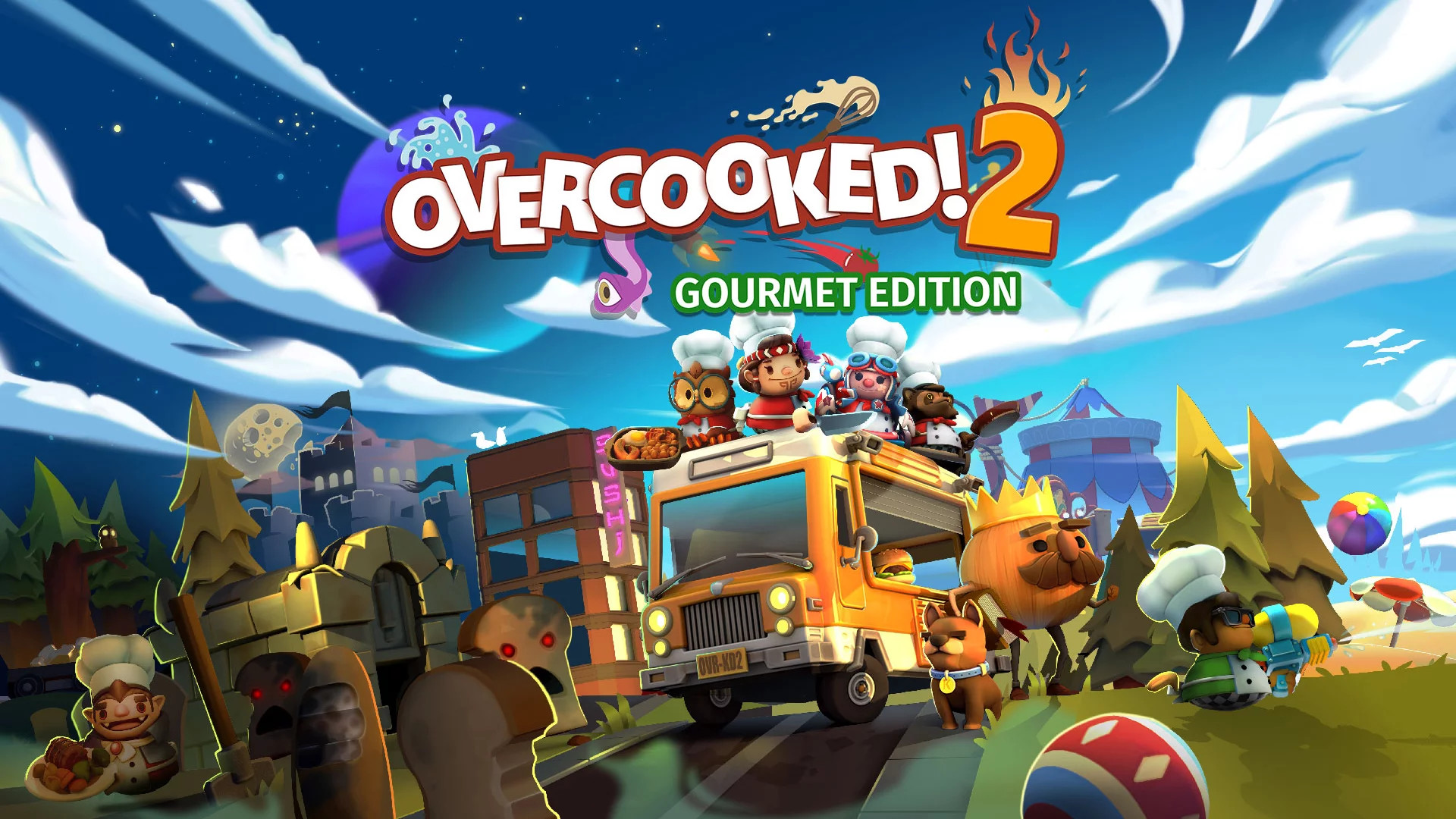 Overcooked! 2 Gourmet Edition Steam CD Key