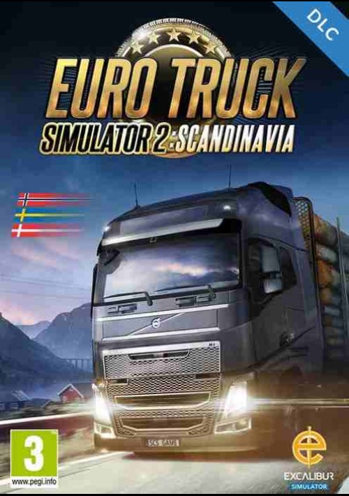 Euro Truck Simulator 2 - Scandinavia DLC Steam CD Key