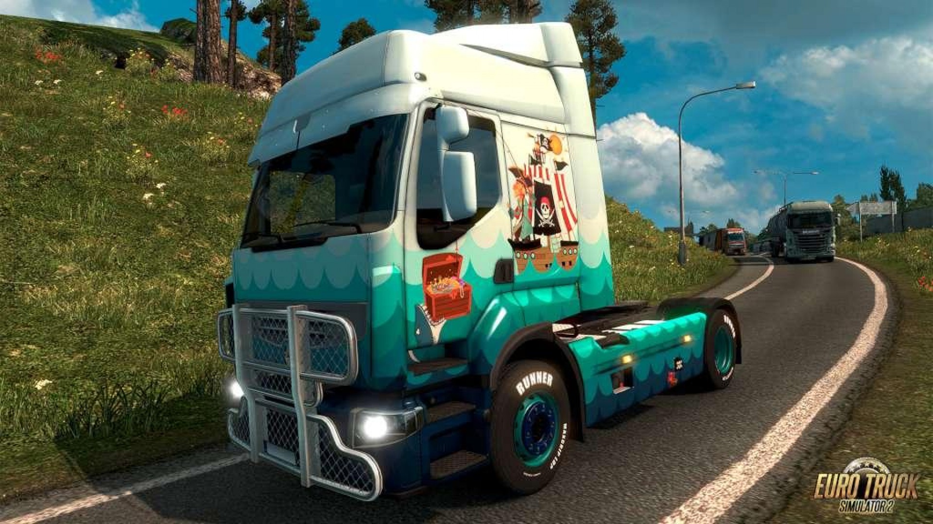 Euro Truck Simulator 2 - Pirate Paint Jobs Pack Steam CD Key